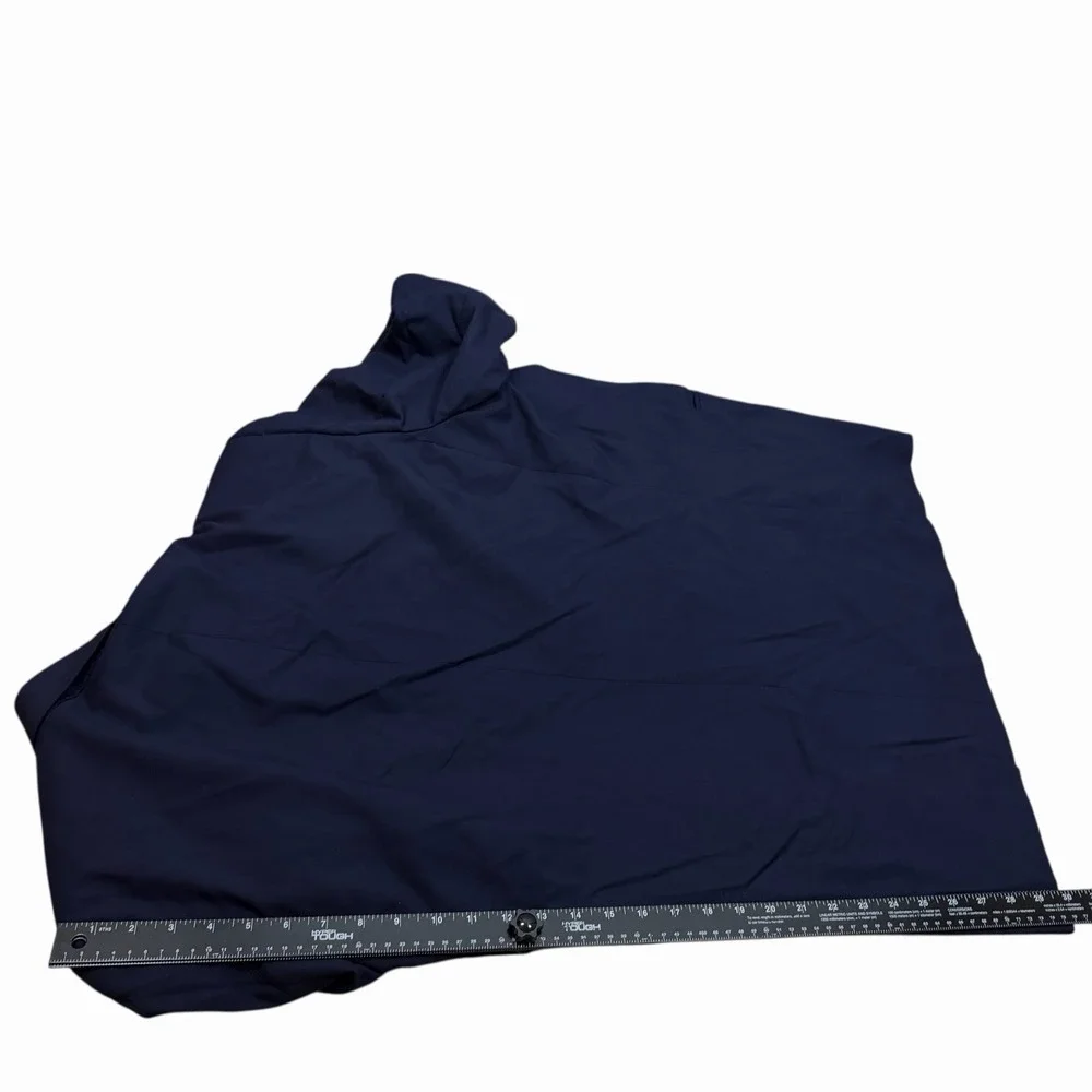 Vintage BURBERRYS Navy Blue Gold Button Super 100's Wool Double Breasted Blazer‎